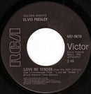 Elvis Presley - Love Me Tender / Anyway You Want Me (thats How I Will Be) (45-Tours Usagé)