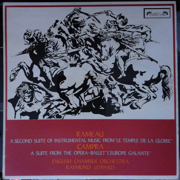 Rameau / Campra / Leppard - Le Temple De La Gloire / L Europe Galante (Vinyle Usagé)