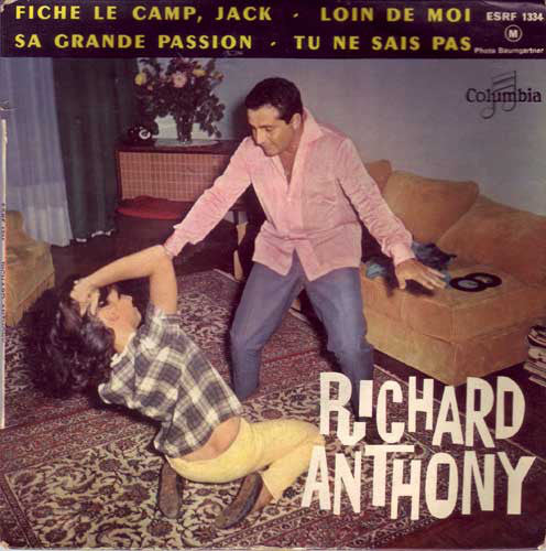 Richard Anthony (2) - Fiche Le Camp Jack (45-Tours Usagé)