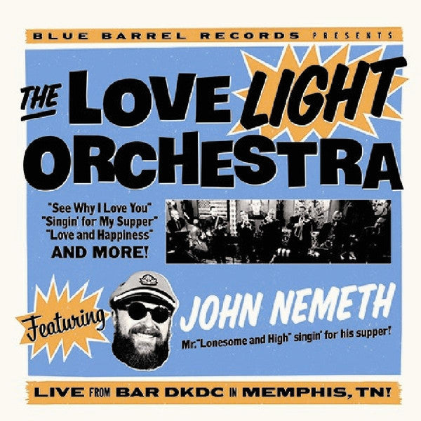 Love Light Orchestra / John Nemeth - Love Light Orchestra Featuring John Nemeth (Vinyle Neuf)