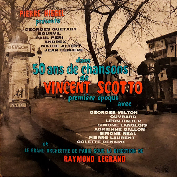 Various - 50 Ans de Chansons de Vincent Scotto: Premiere Epoque (Vinyle Usagé)