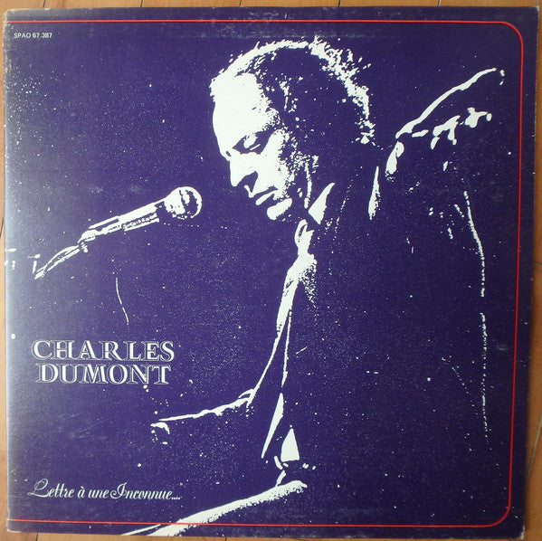 Charles Dumont - Lettre A Une Inconnue (Vinyle Usagé)