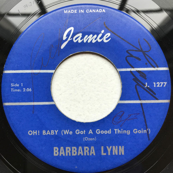 Barbara Lynn - Oh! Baby (we Got A Good Thing Goin) / Unfair (45-Tours Usagé)