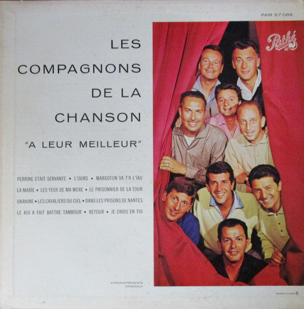 Compagnons de la Chanson - A Leur Meilleur (Vinyle Usagé)