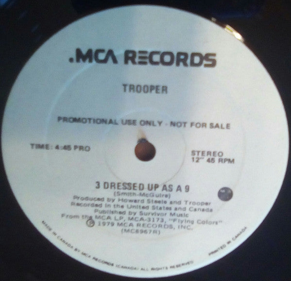 Trooper - 3 Dressed Up as a 9 (Vinyle Usagé)