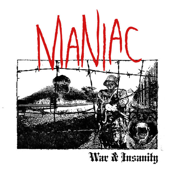 Maniac - War And Insanity (Vinyle Neuf)