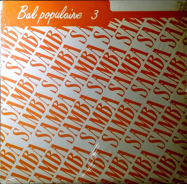 Various - Bal Populaire 3: Samba (Vinyle Usagé)