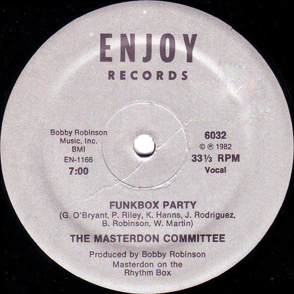 Masterdon Committee - Funkbox Party (Vinyle Usagé)