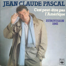 Jean-claude Pascal - Cest Peut-etre Pas Lamerique (45-Tours Usagé)