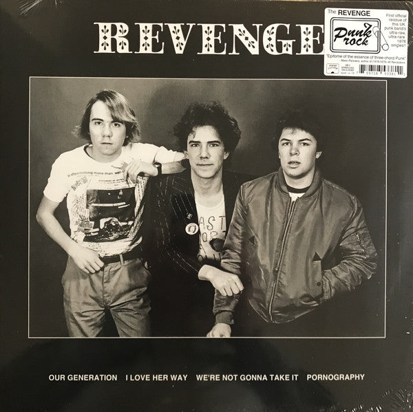 Revenge - The Four Songs (Vinyle Neuf)