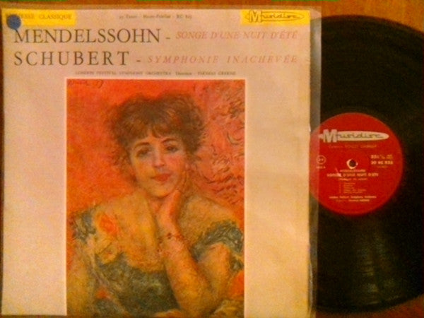 Mendelssohn / Schubert / Greene - Songe d Une Nuit d Ete / Symphonie Inachevee (Vinyle Usagé)