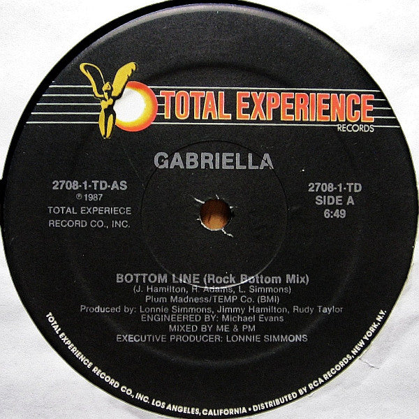 Gabriella - Bottom Line (Vinyle Usagé)