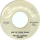 The Ray Charles Singers - One Of Those Songs / To You (45-Tours Usagé)