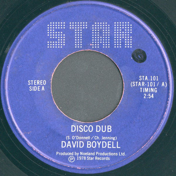 David Boydell - Disco Dub (45-Tours Usagé)