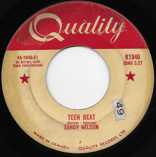 Sandy Nelson - Teen Beat (45-Tours Usagé)