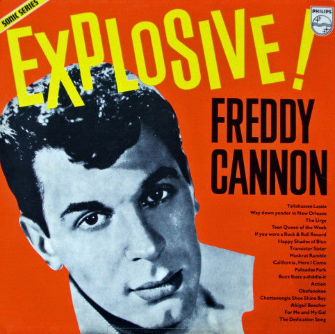 Freddy Cannon - The Explosive Freddy Cannon (Vinyle Usagé)