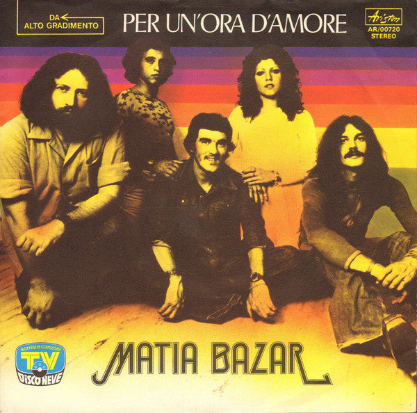 Matia Bazar - Per Unora Damore (45-Tours Usagé)