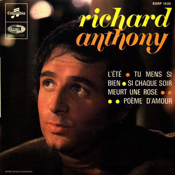 Richard Anthony (2) - Lete (45-Tours Usagé)