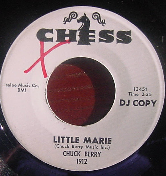 Chuck Berry - Little Marie / Go Bobby Soxer (45-Tours Usagé)