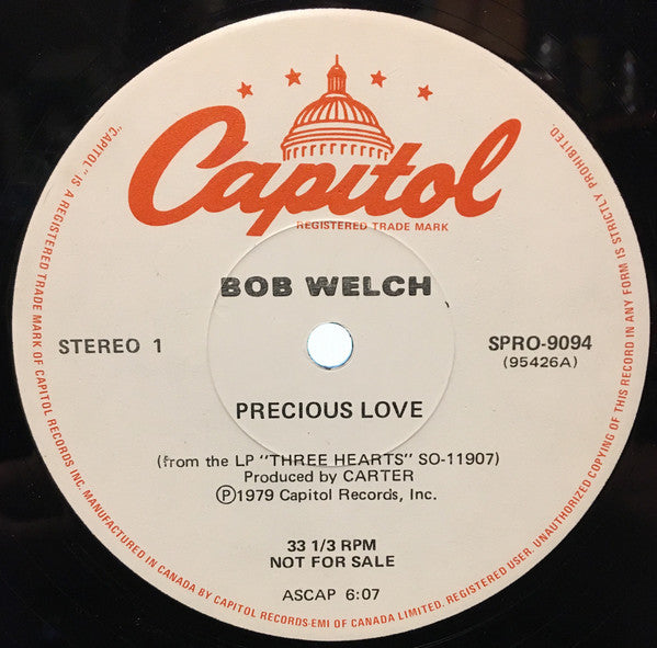 Bob Welch - Precious Love (Vinyle Usagé)