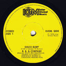 R B and Company / Jerry Rix - Disco Bump / Disco Train (Vinyle Usagé)