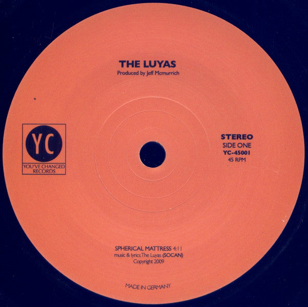 The Luyas - Tiny Head / Spherical Mattress (45-Tours Usagé)