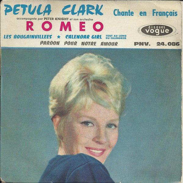 Petula Clark Accompagnee Par Peter Knight Orchestra - Chante En Francais Romeo (45-Tours Usagé)