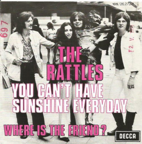 The Rattles - You Cant Have Sunshine Everyday (45-Tours Usagé)