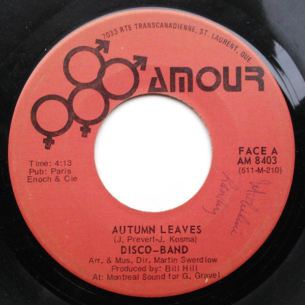 Disco-band - Autumn Leaves (45-Tours Usagé)