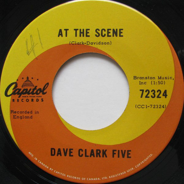 The Dave Clark Five - At The Scene (45-Tours Usagé)