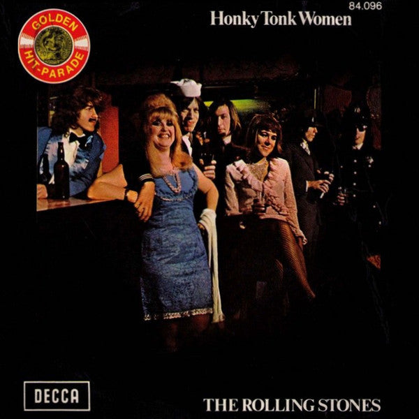 The Rolling Stones - Honky Tonk Women / You Cant Always Get What You Want (45-Tours Usagé)