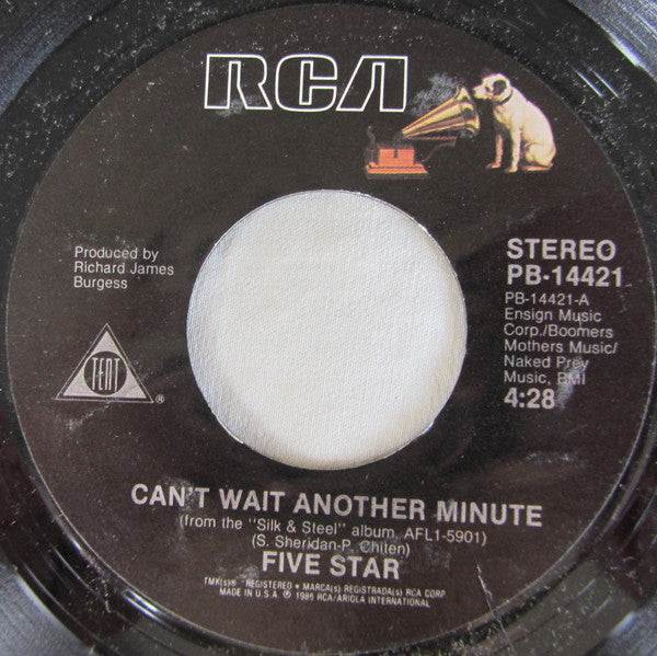 Five Star - Cant Wait Another Minute (45-Tours Usagé)