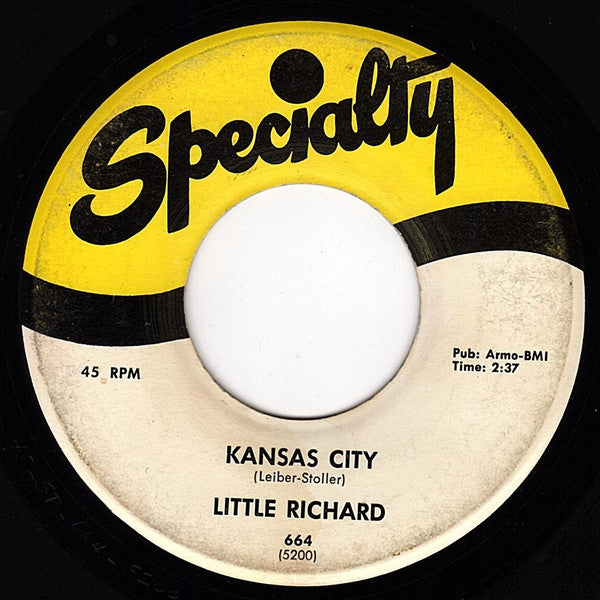 Little Richard - Kansas City (45-Tours Usagé)