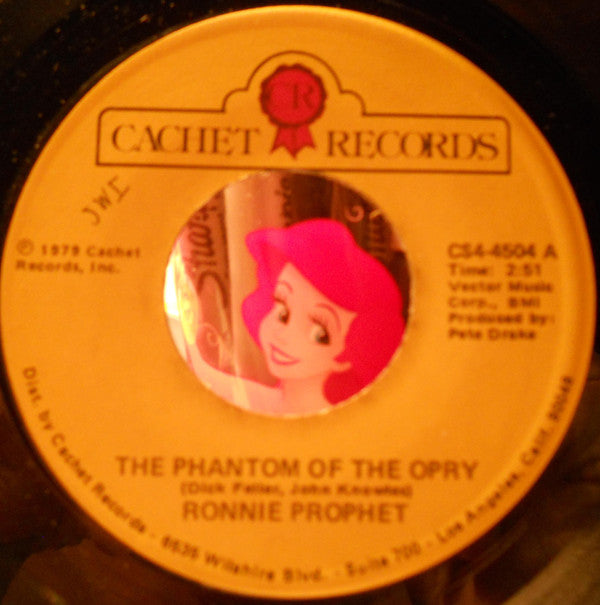 Ronnie Prophet - The Phantom Of The Opry (45-Tours Usagé)