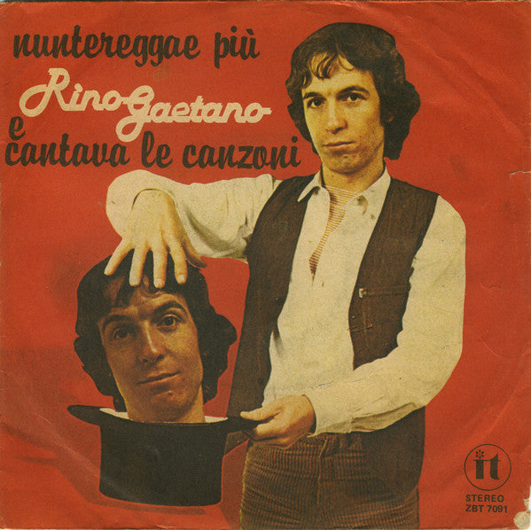 Rino Gaetano - Nuntereggae Piu / E Cantava Le Canzoni (45-Tours Usagé)