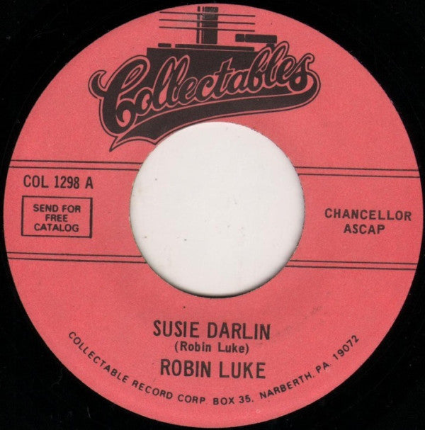 Robin Luke - Susie Darlin / Wont You Please Be Mine (45-Tours Usagé)