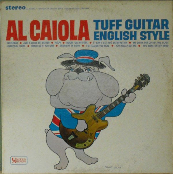Al Caiola - Tuff Guitar English Style (Vinyle Usagé)