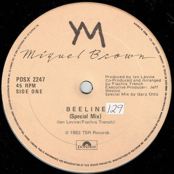 Miquel Brown - Beeline (Vinyle Usagé)