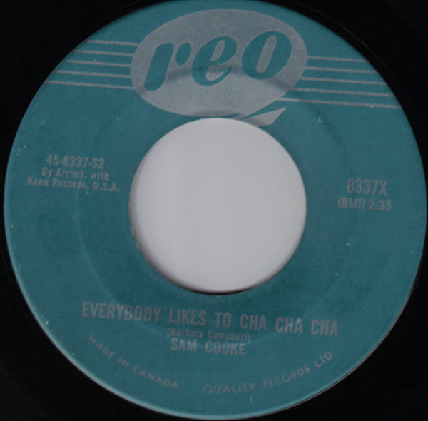 Sam Cooke - Everybody Likes To Cha Cha Cha / Little Things You Do (45-Tours Usagé)
