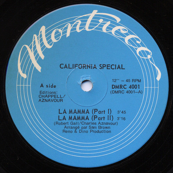 California Special - La Mamma (Vinyle UsagŽ)