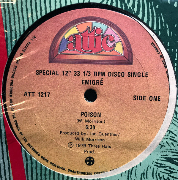 Emigre - Poison (Vinyle Usagé)