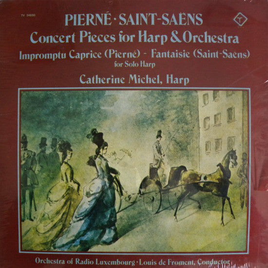 Pierne / Saint Saens / de Froment / Michel - Concert Pieces for Harp and Orchestra (Vinyle Usagé)