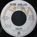 Valdy - Peter And Lou / Weatherd Hands (45-Tours Usagé)