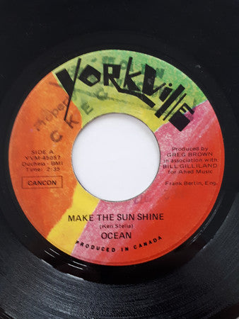 Ocean (3) - Make The Sun Shine (45-Tours Usagé)