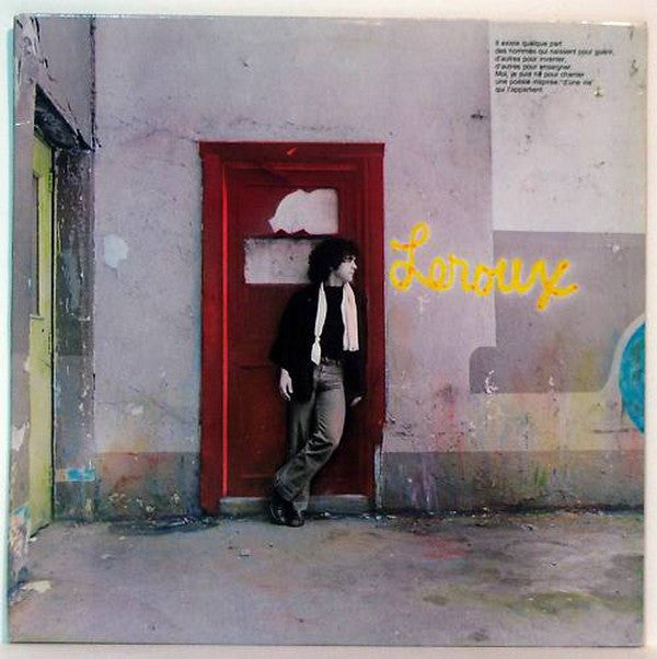 Robert Leroux - Leroux (Vinyle Usagé)