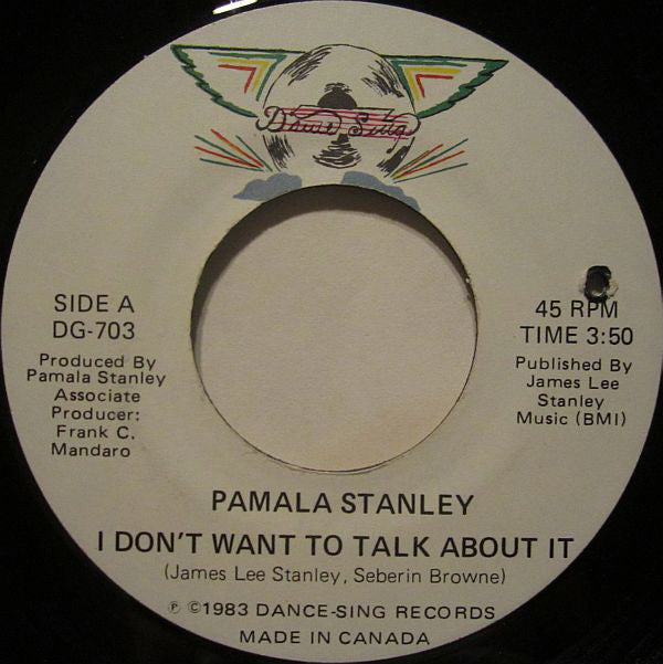 Pamala Stanley - I Dont Want To Talk About It (45-Tours Usagé)