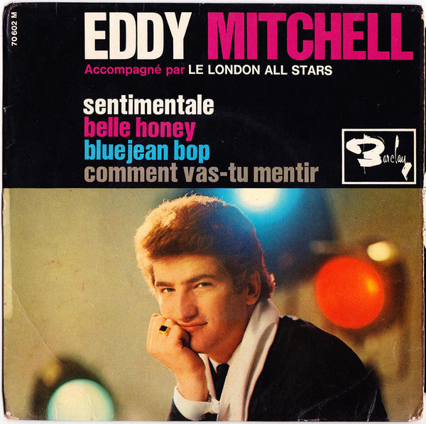 Eddy Mitchell Accompagne Par London All Star - Sentimentale (45-Tours Usagé)