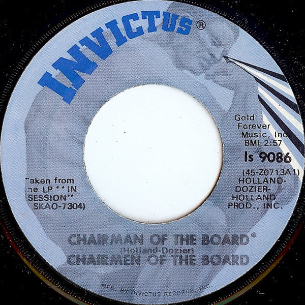 Chairmen Of The Board - Chairman Of The Board (45-Tours Usagé)