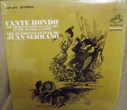 Juan Serrano - Cante Hondo: The Flamenco Guitar of Juan Serrano (Vinyle Usagé)