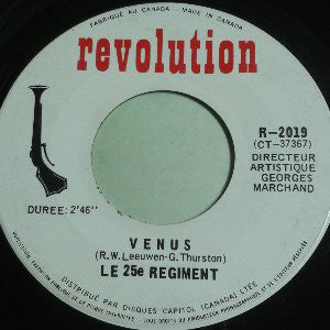 Le 25ieme Regiment - Venus / Aimez Vous Les Uns Les Autres (45-Tours Usagé)